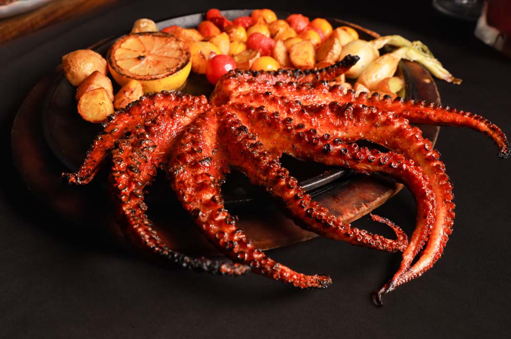 Pulpo Zarandeado